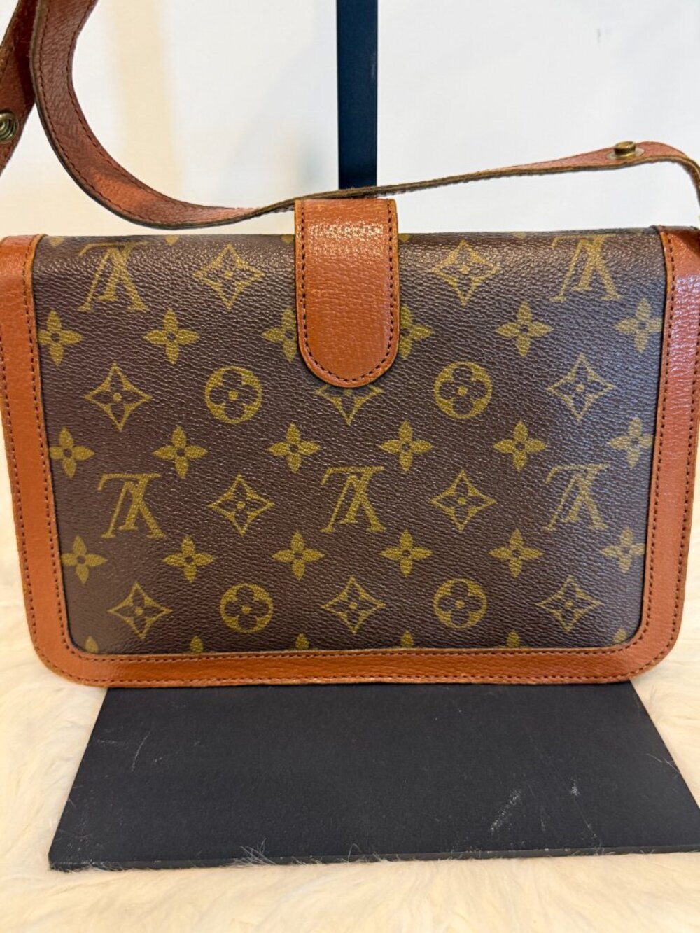 Rare Vintage Louis Vuitton Monogram Sac Vendôme Shoulder Bag - Pre-Date Code Era - Picture 2 of 16